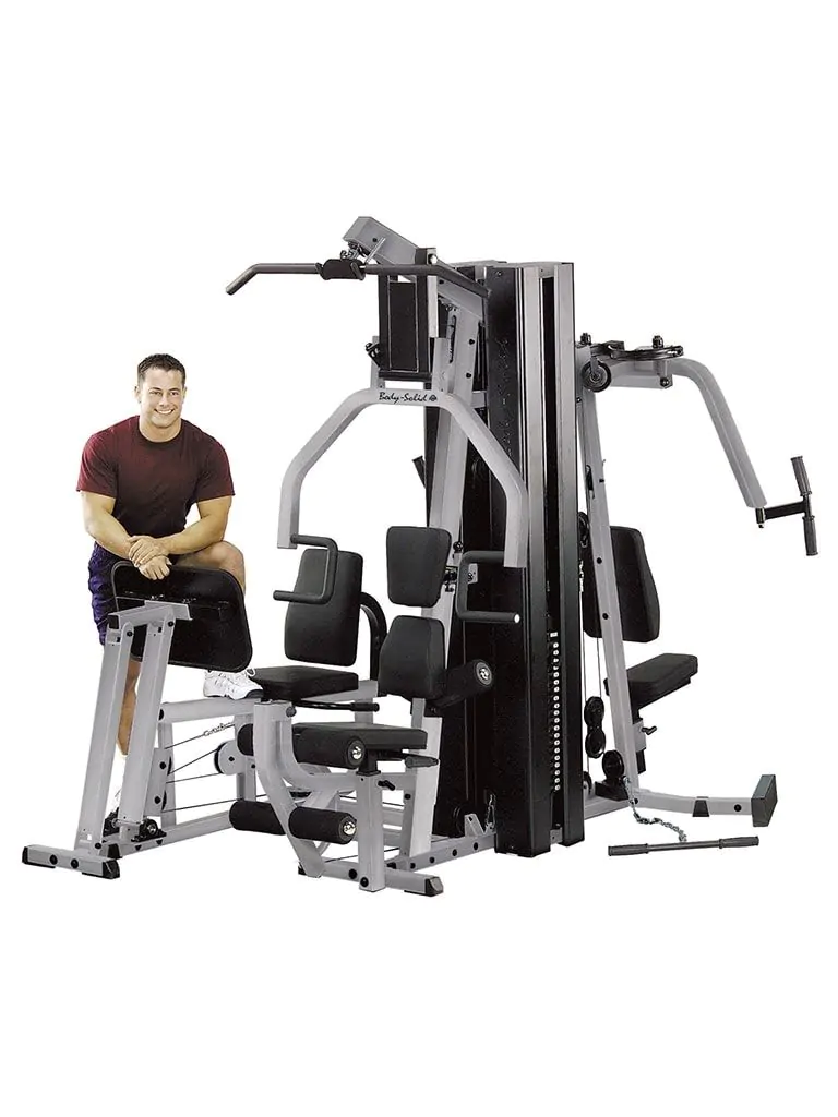 PRESTIGE HOME GYM EXM3000LPS LEG+SH GREY BODY SOLID