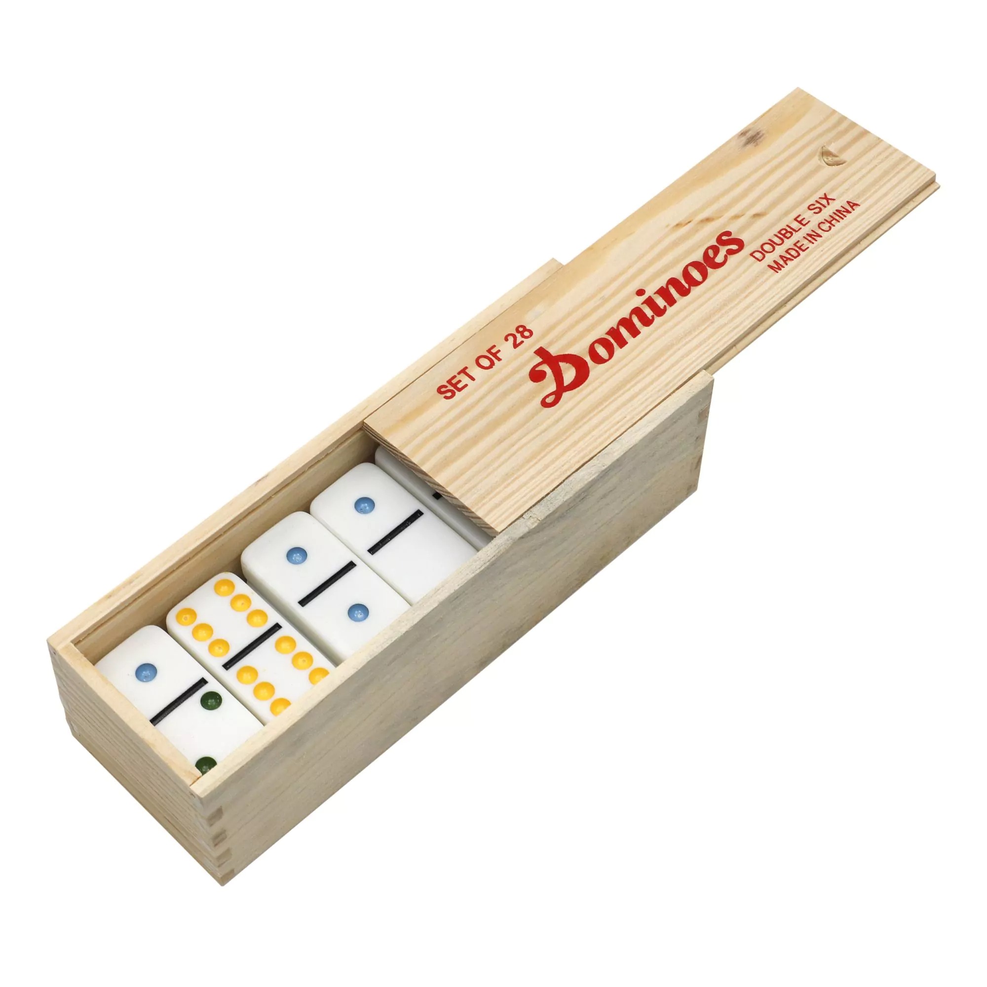 Dominoes 5010Cw Wooden Box