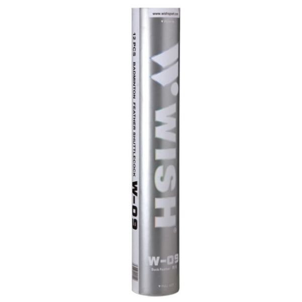 Wish Shuttlecocks W-09 (1Can=12Pcs)