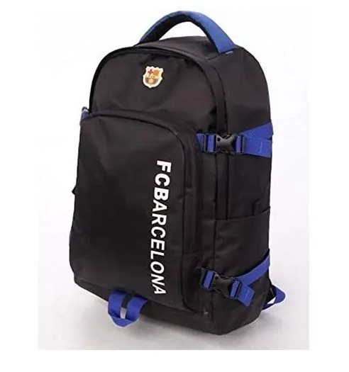 MESUCA Backpack Phb34774 Black/Blue Barca Brand