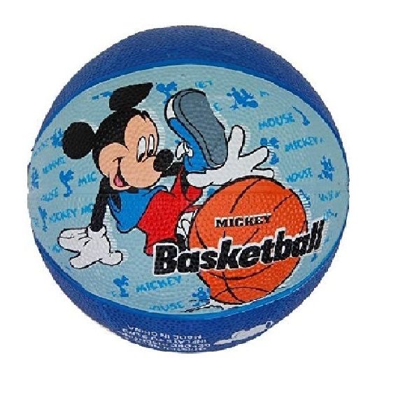 Rubber Basketball #1 Da1007-A Mickey Blue