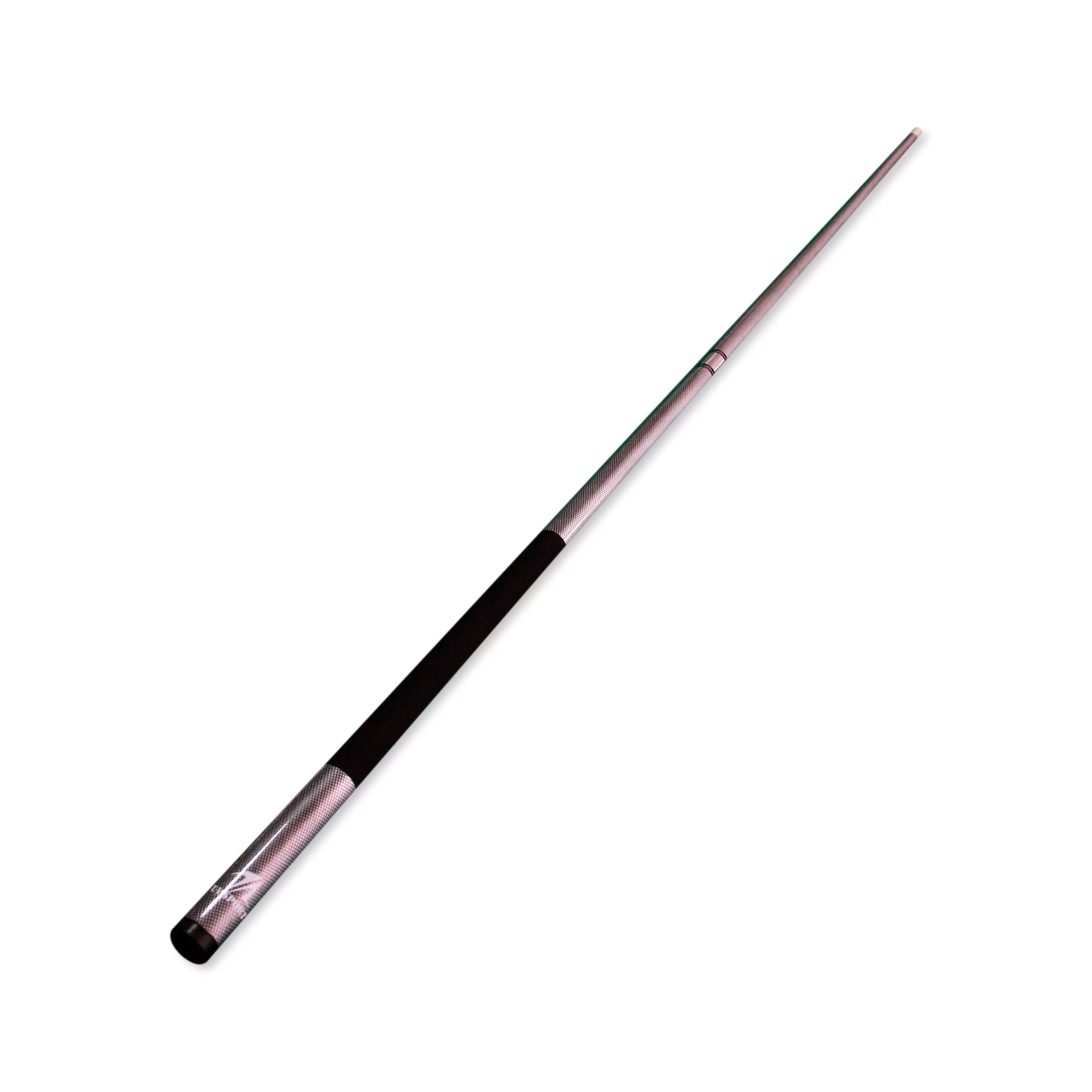 58 In 2-Pc Fiberglass Pool Cue Silver 01033