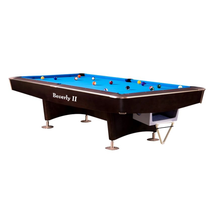 Beverly Ii 8Ft 6Th Generation Billiard Table Black Frame