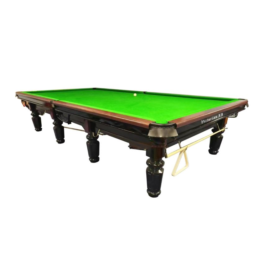 Victorian Ii 12Ft Snooker Table Bj-X8 Brown Frame