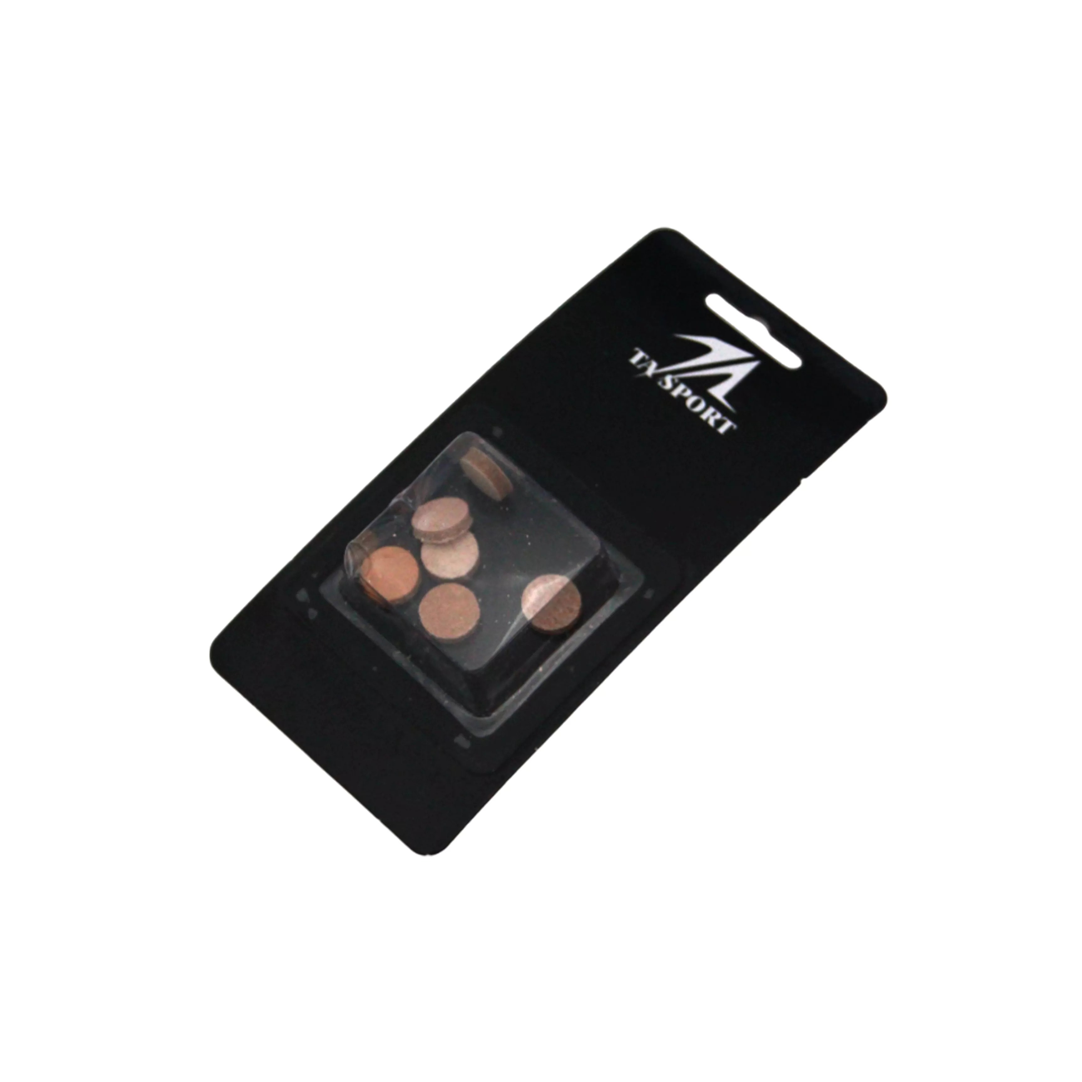 Clam 13Mm x 6 Leather Tip Brown 56364