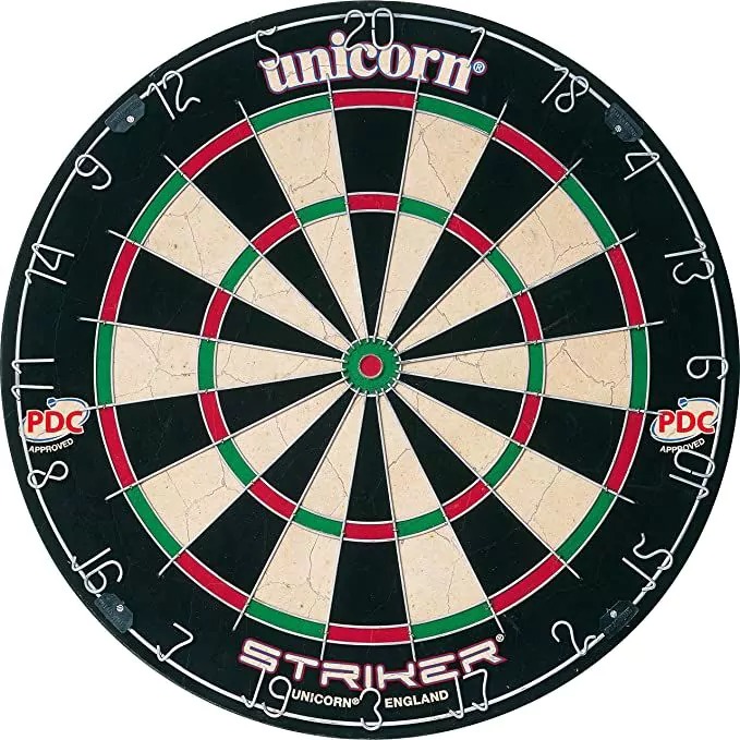 UNICORN DARTBOARD STRIKER 79383 PDC ENDORSED @ FS