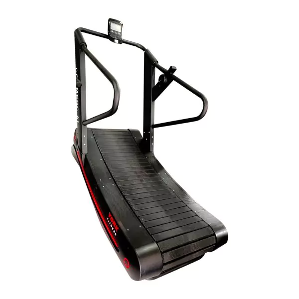 York Wightless Curve Treadmill - Red Color - Model CA-T05
