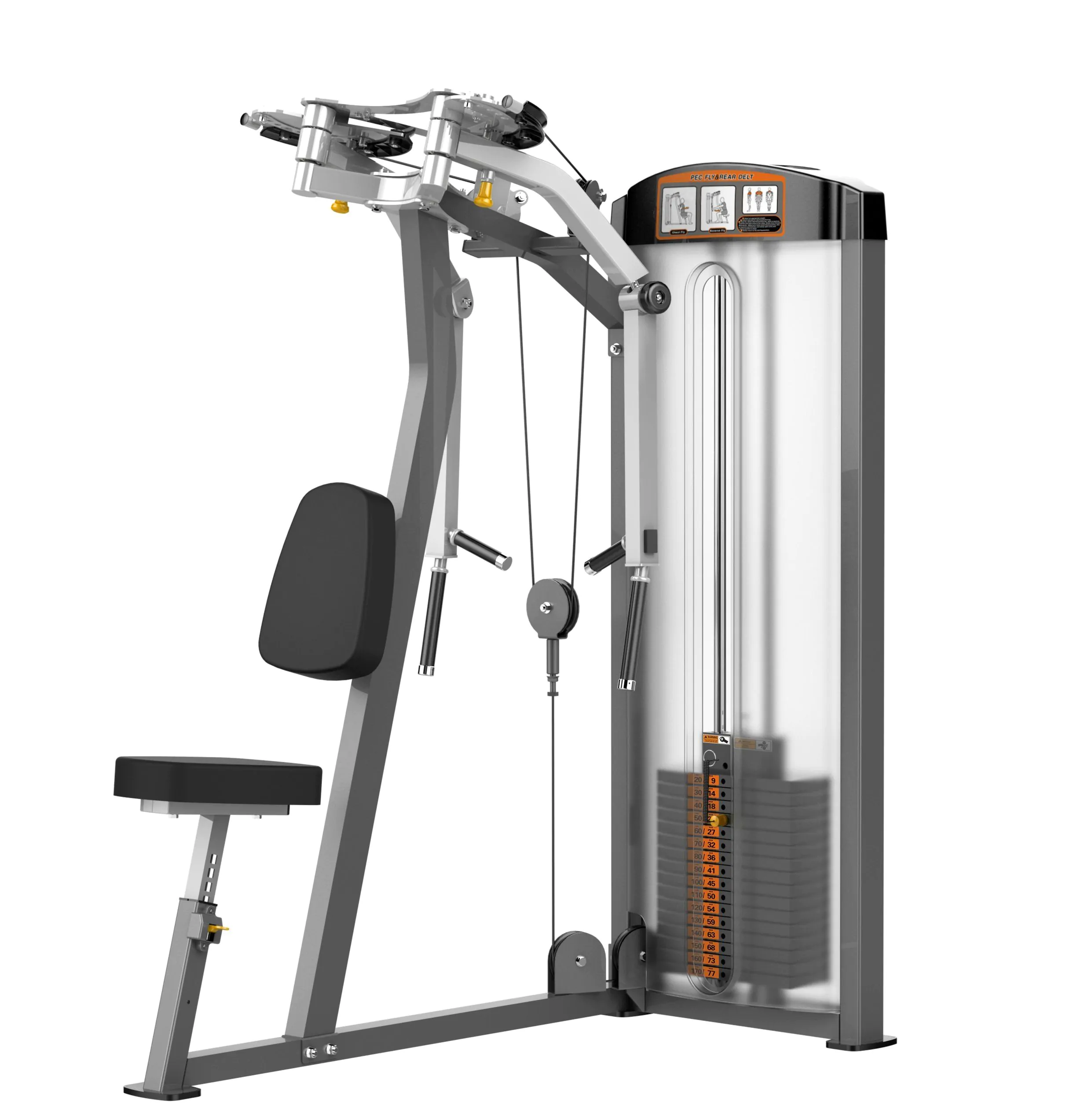 Pec Fly Rear Delta Set IF8122 Impulse Fitness