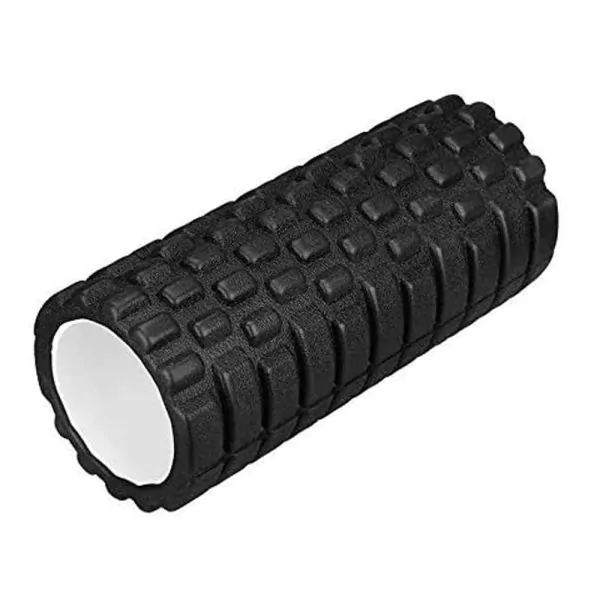 York Solid Eva Foam Roller 14*33cm Black, 60479