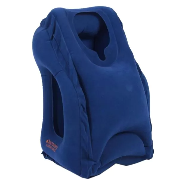 Discovery Inflatable Travel Pillow Blue Df76216
