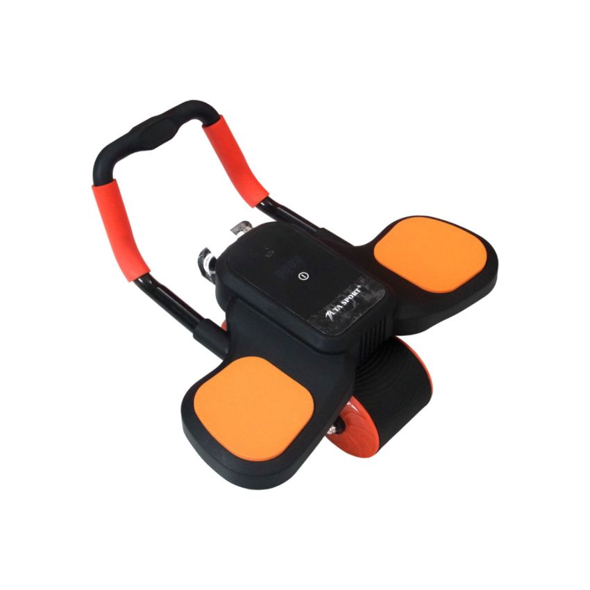 Ab Roller With Elbow Support Xw-R9 Lcd-Display Orange