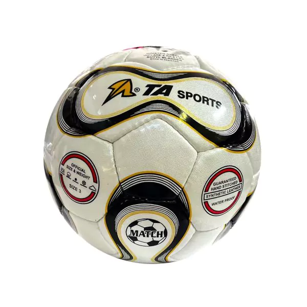 TA SPORT WATER PROOF HAND STITCHED FOOTBALL SIZE 3