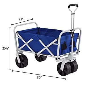 Ball Carry Cart W/ Blue Carrier Bc-101