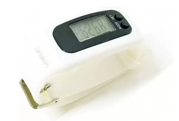3D Sensor Pedometer Wrist Watch Orange Ls3348