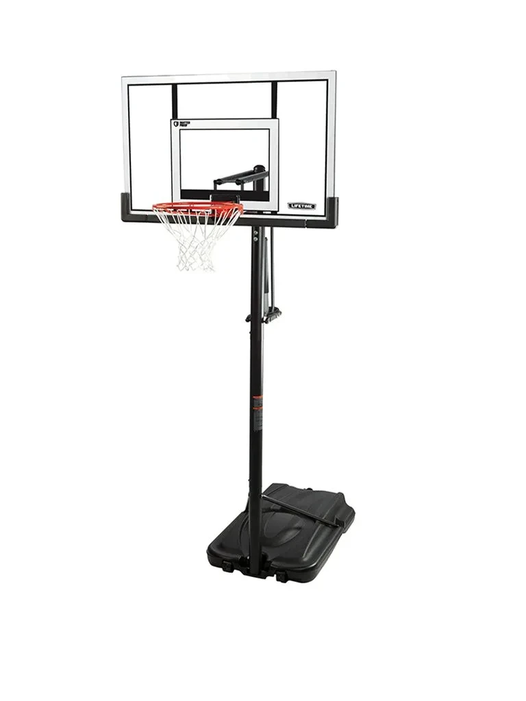 LifeTime Basketball Hoop 52 inch Adjustable Portable