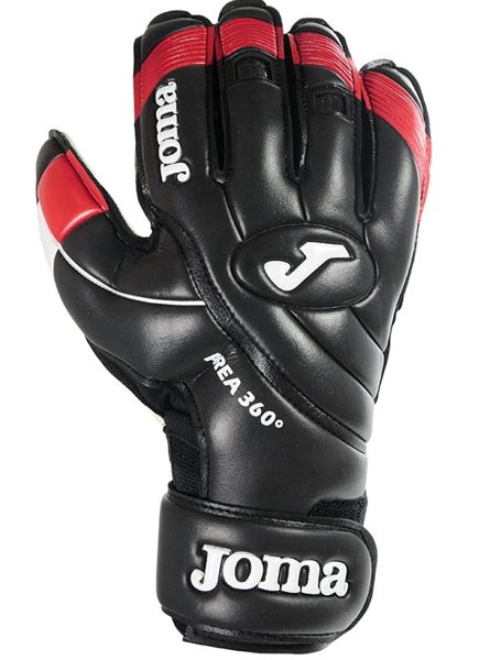 Joma Area 360 Black Red Gk Gloves Gpfw10H01.10 (Medium Size)