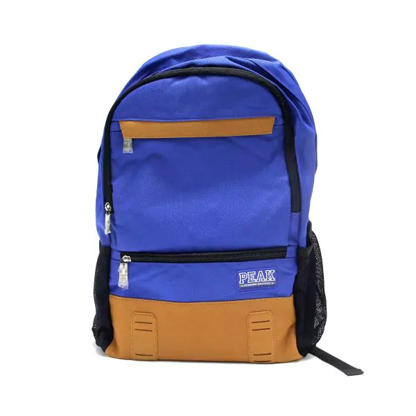 Trendy Peak Backpack Blue Fashion Series B153100