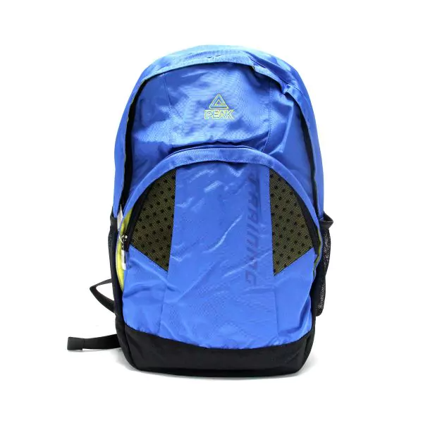 Stylish Peak Backpack Unisex Royal Blue/Yellow B142140