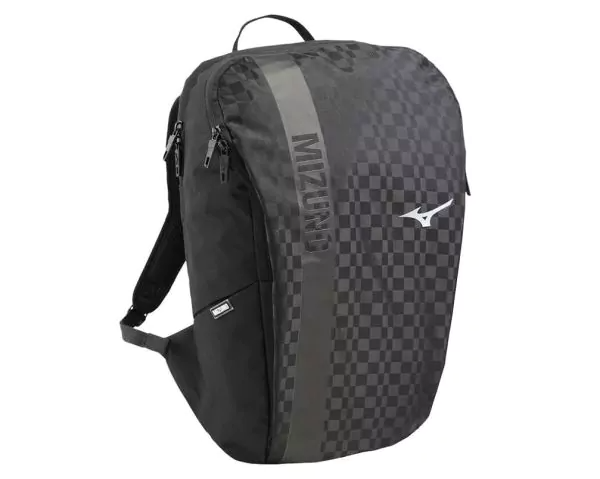 Mizuno Backpack 22 Ichimatsu Black 33Gd100399