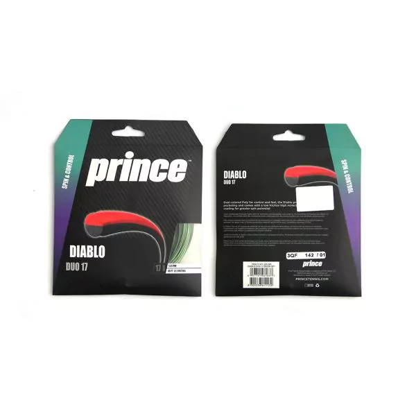 Prince Tennis String DIABLO DUO 17