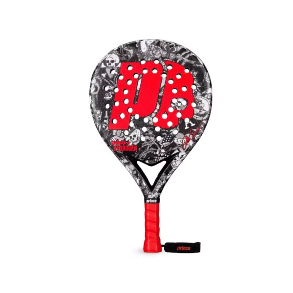 Prince Hydrogen Padel Racket Rocket Tattoo