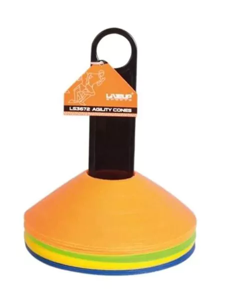 Agility Cones Set With Rack Ls3672 (Brand : Liveup)