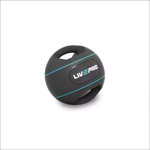 Double Grip Medicine Ball Lp8111 - 04 Blk/Blu