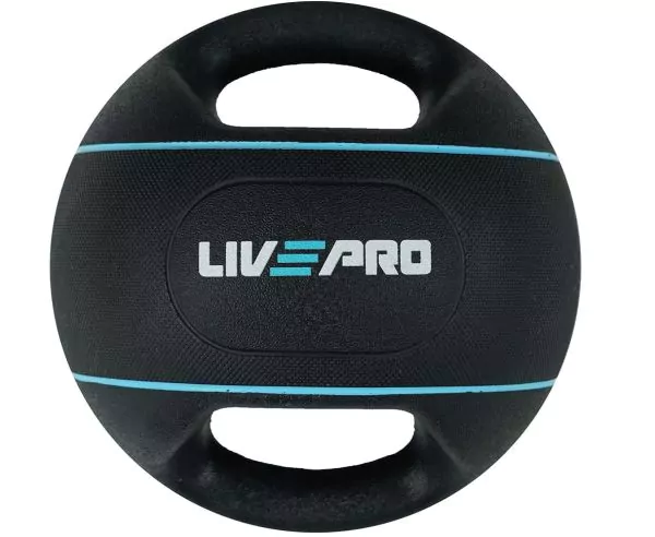 Double Grip Medicine Ball Lp8111-05 Blk/Blu