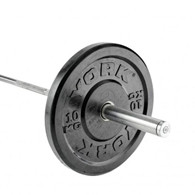York Rubber Plate 10 Kg Dzlg6 Black