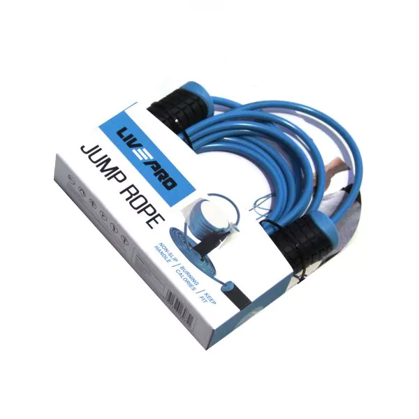 Livepro Jump rope Lp8286 Black+Blue
