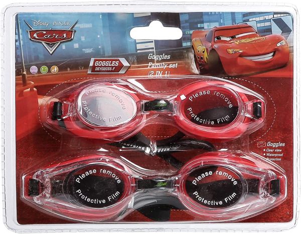 Goggles Family Set 1 Adult ; 1Kid Dey02035-F Blue