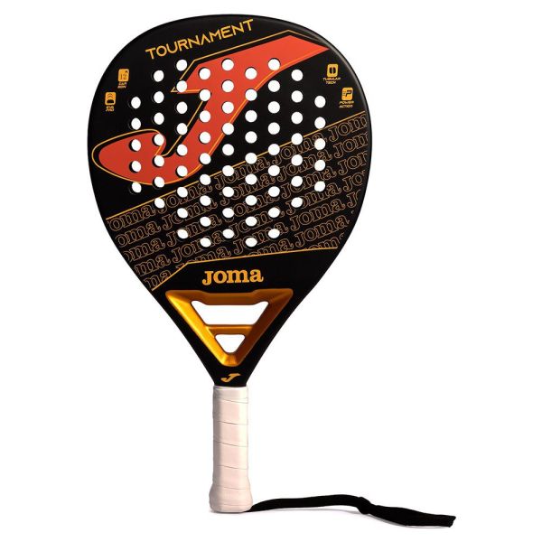 JOMA TOURNAMENT PADDLE RACKET BLACK GOLD RED 400836.175 @ FS