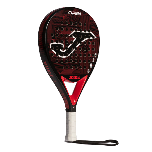 JOMA OPEN PADDLE RACKET BLACK RED 400814.106 @ FS