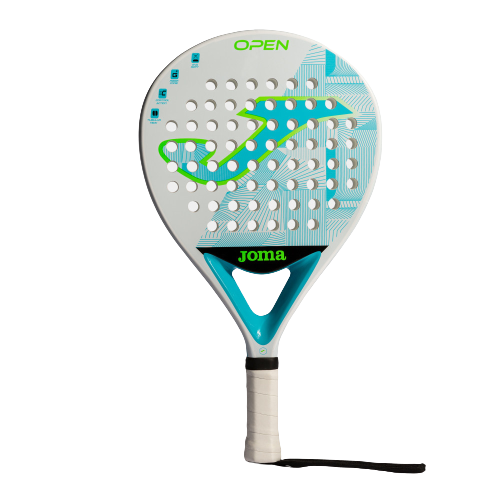 JOMA OPEN PADDLE RACKET WHITE FLUOR TURQUOISE 400814.216 @ FS