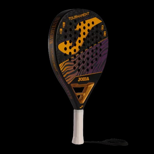 JOMA TOURNAMENT PADDLE RACKET BLACK ORANGE PURPLE