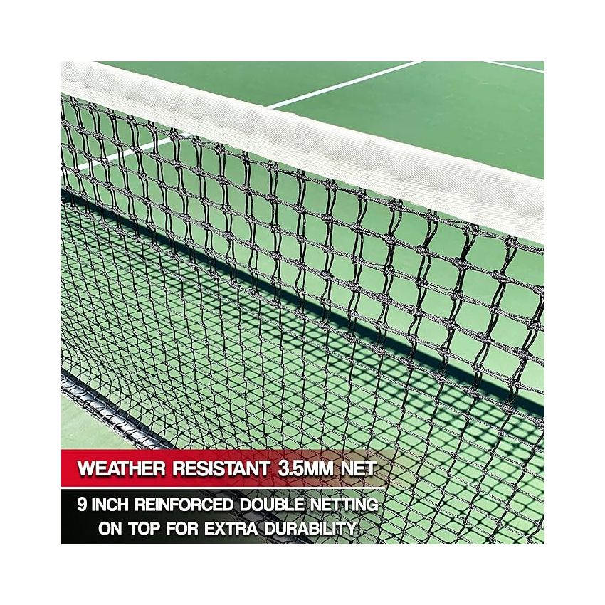 TENNIS NET-DOUBLE MESH 6 MESHES TT-470TEDU