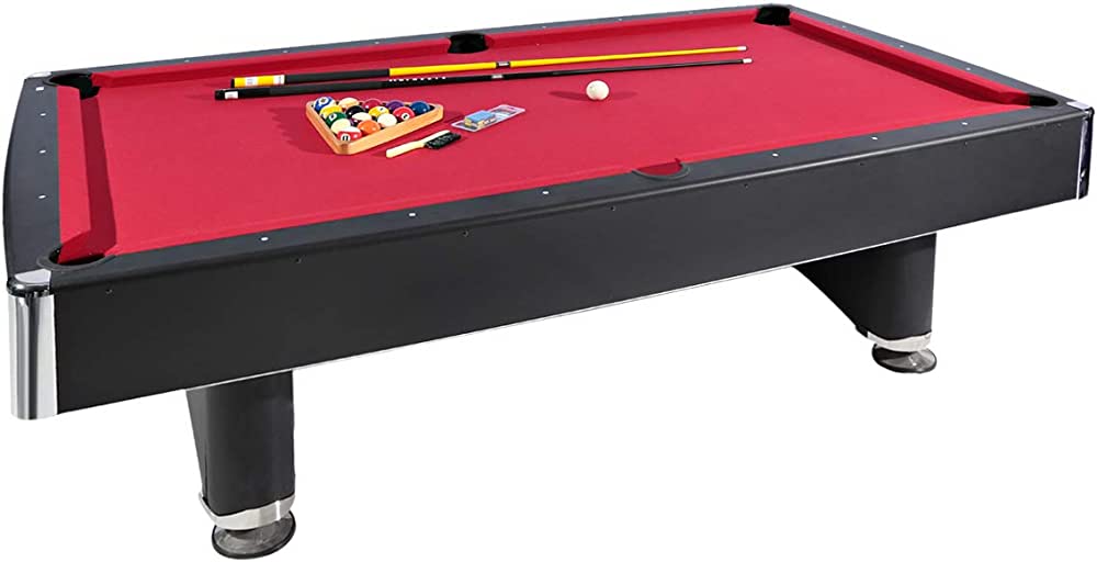 Ta Billiard Table 8ft Red/Blue
