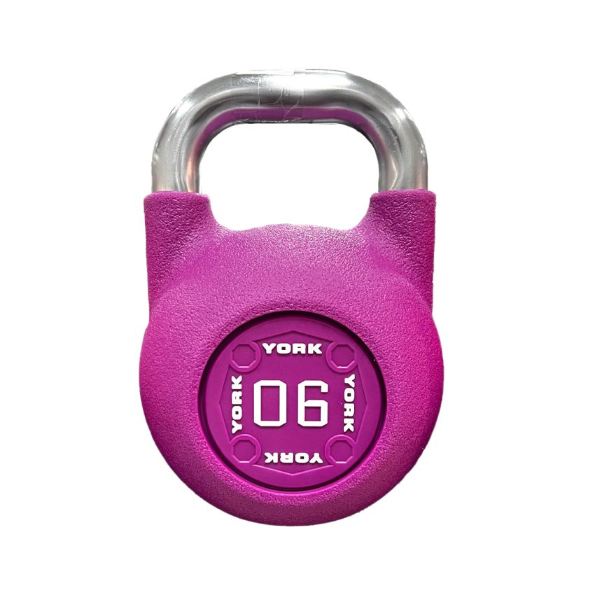 York Pu Competition Kettlebell 6Kg - Magenta Db2182