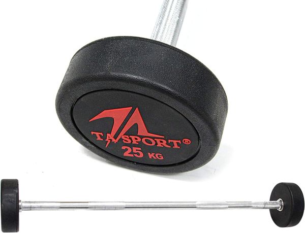 Barbell rubber coted  25 Kg
