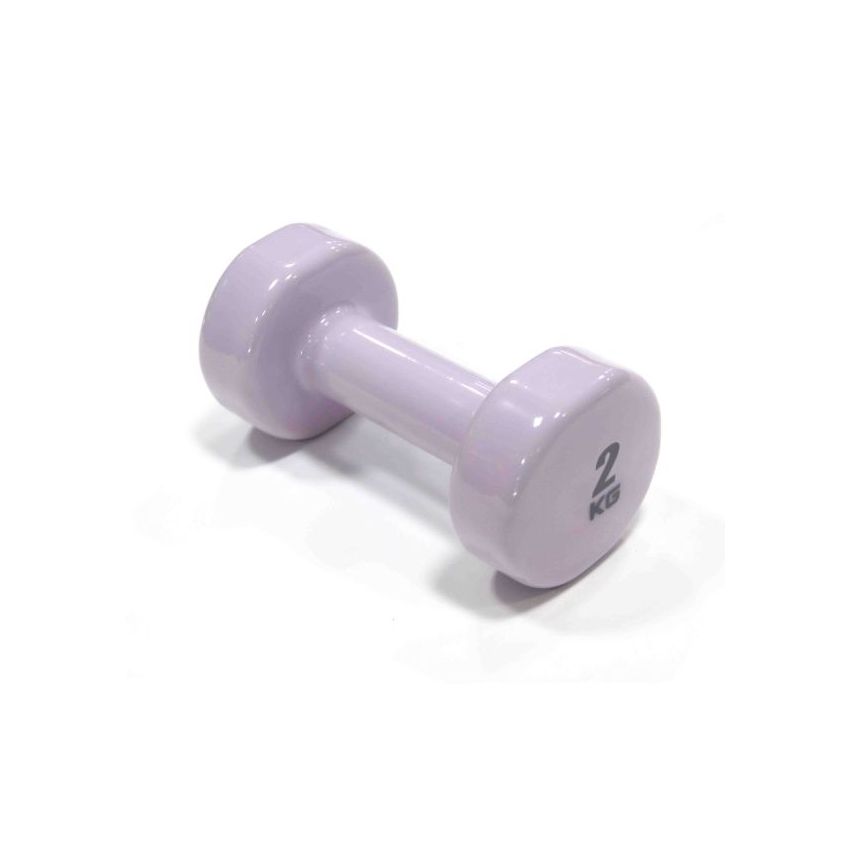Bloom Vinyl Dumbbell Aele-8076-2 2Kgx2 Purple
