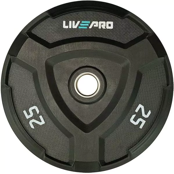 Rubber Bumper Plate Black LP8022