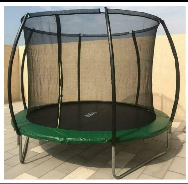 Trampoline with safety net 10ft