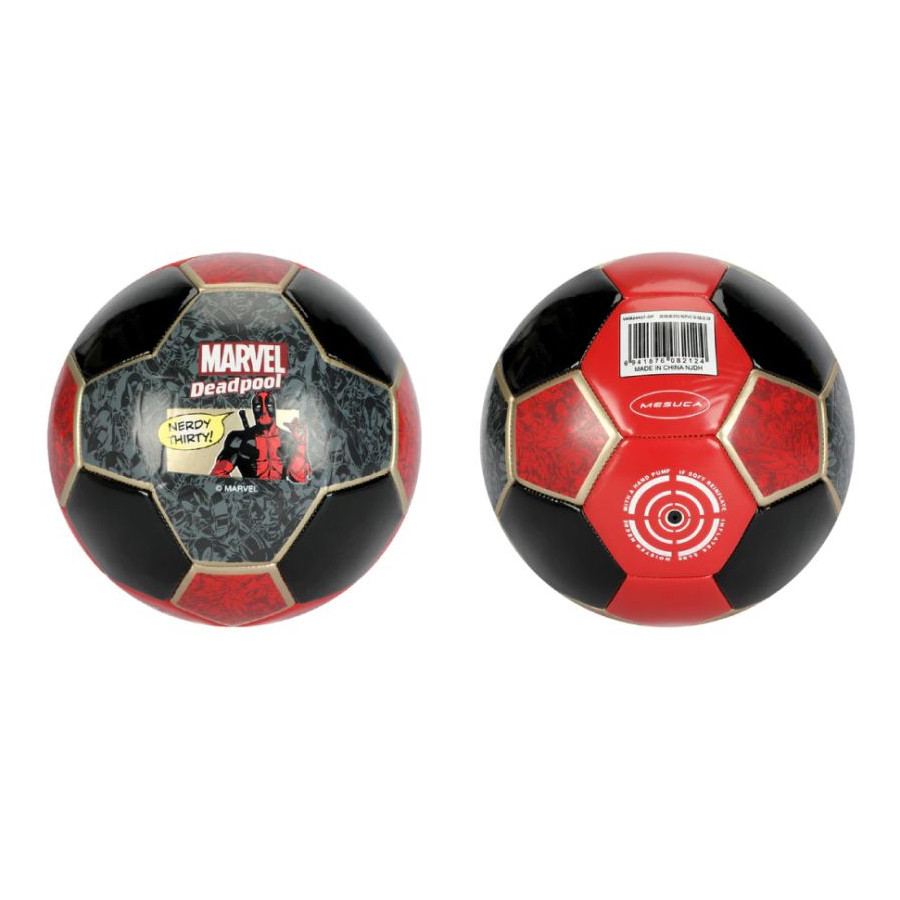 DEADPOOL STITCH METALLIC PVC SOCCER BALL SIZE#5 VAB24457-DP