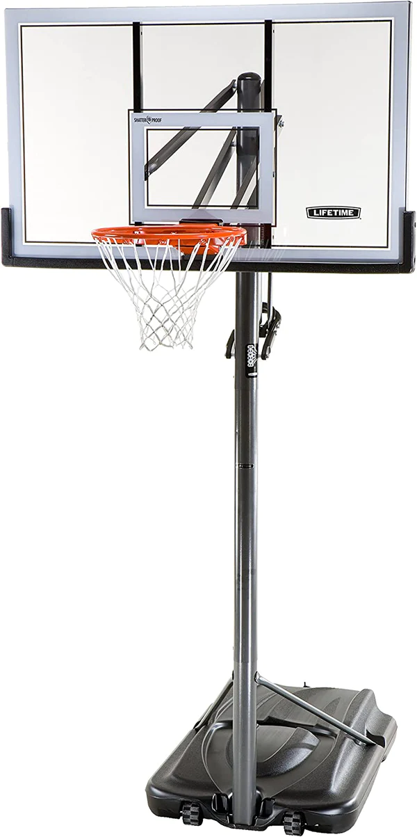 Lifetime 71522 Competition XL Portable Basketball System, 54" Acrylic Backboard