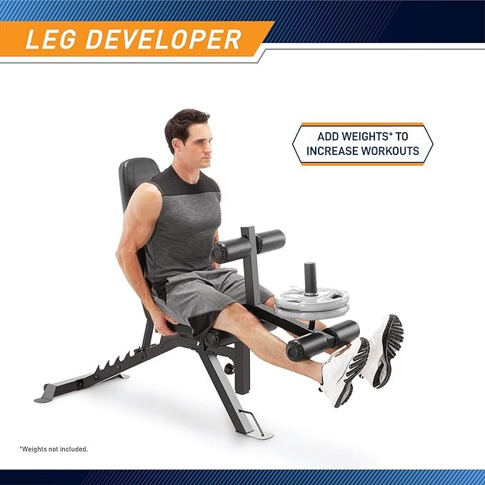 MARCY DELUXE UTILITY WEIGHT BENCH SB 350