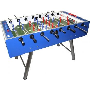 Football Table 25Mm In Steel Leg - Blue