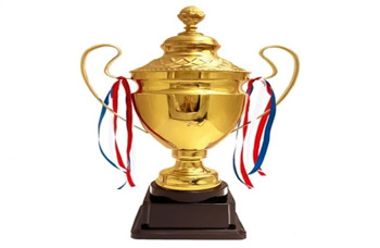 TROPHIES GOLD H 64CM 2115B