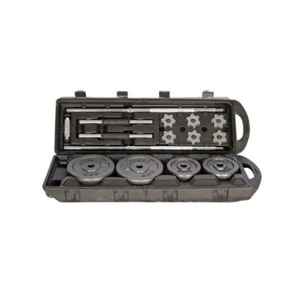 Cast Iron Barbell And Dumbbells Set 50Kg (Brand : Generic)