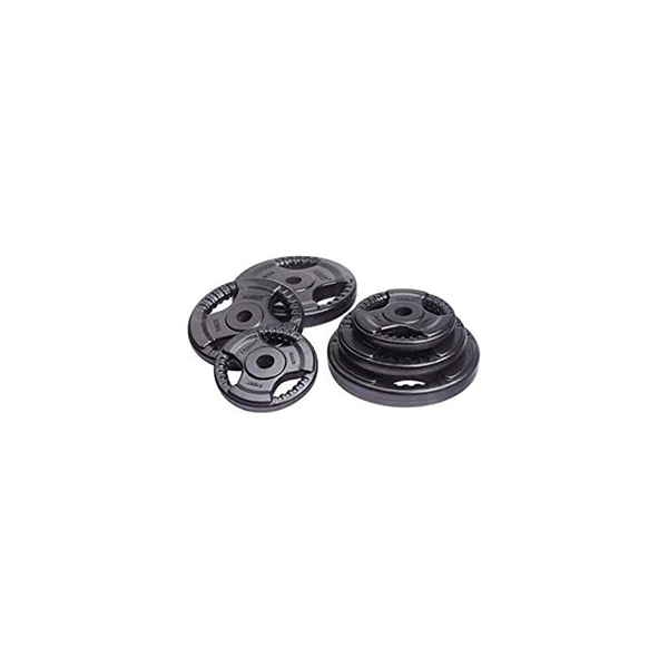 Rubber Plate 12.5Kg 30Mm Ls2122 W/Handle Cut Hol