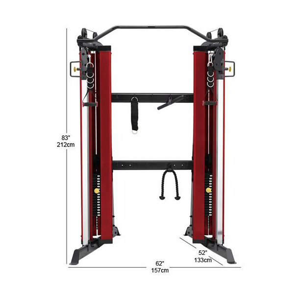 Dual Cabel Column W-10 Lbs Stacks X 30 (Red Shrouds) Cldcc
